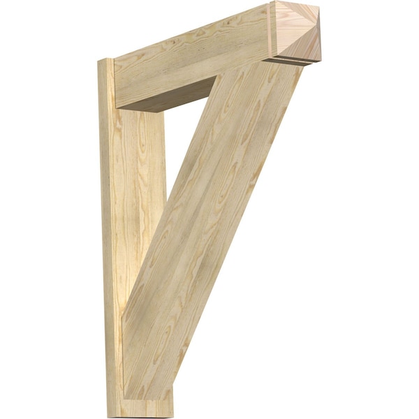 Ekena Millwork Traditional Arts & Crafts Rough Sawn Outlooker, Douglas Fir, 8"W x 36"D x 42"H OUT08X36X42TRA03RDF - main